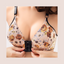 Floral Front Closure Bra