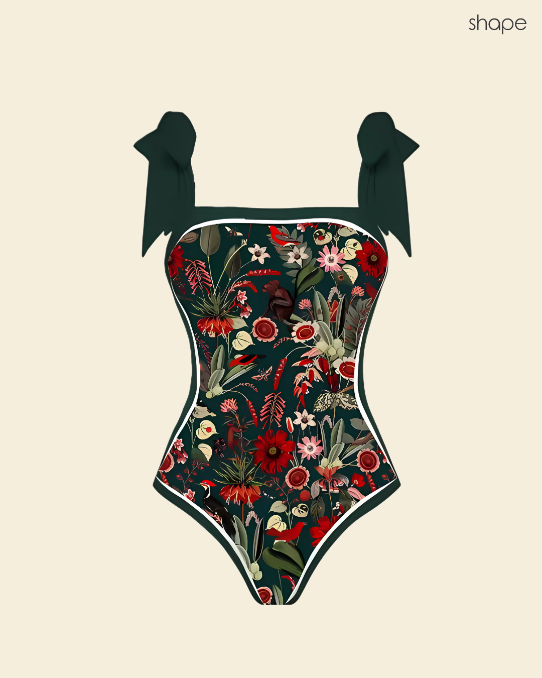 Summer Swimsuit x Sarong Set