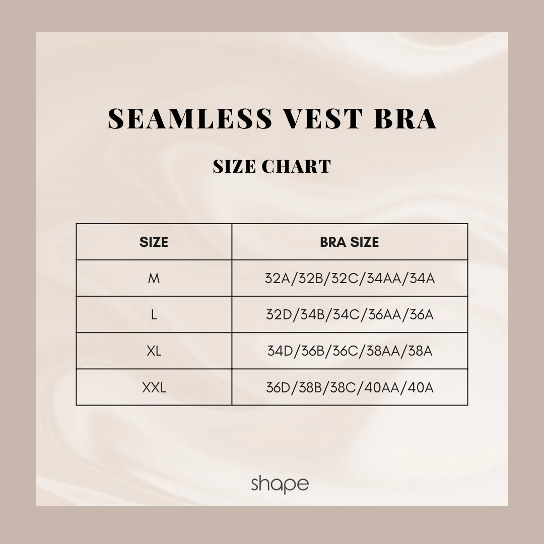 Seamless Vest Bra